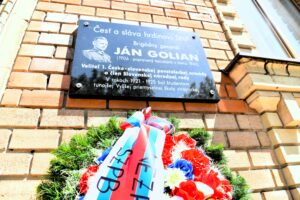 Odkaz generála Jána Goliana bude na bratislavskej Fajnorke pripomínať nová pamätná tabuľa